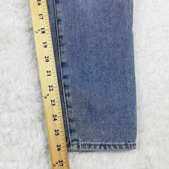 Pacsun Womens Jeans‎ Mom Blue Denim Medium Wash High Rise 23 - Picture 9 of 13